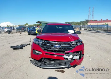 2020 Ford Explorer Xlt z USA, uszkodzony, nr VIN 1FMSK8DH9LGB81107